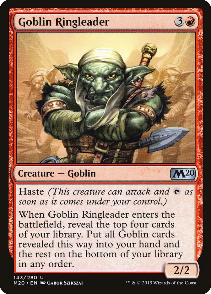 Goblin Ringleader ESPAÑOL [Core Set 2020]