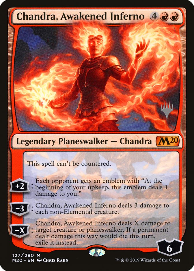 Chandra, Awakened Inferno (Promo Pack) ESPAÑOL [Core Set 2020 Promos]