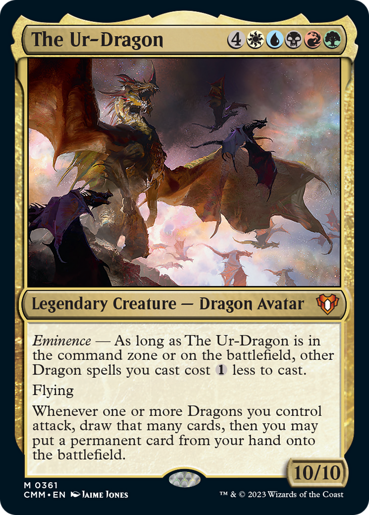 The Ur-Dragon JAPANESE [Commander Masters]