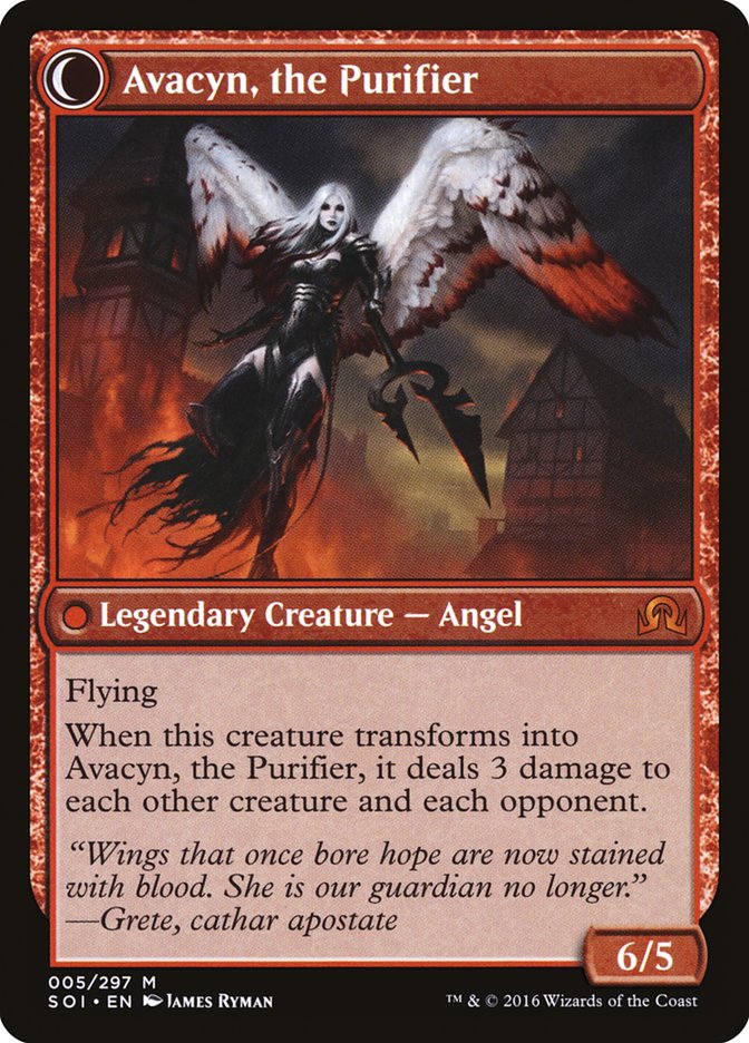 Archangel Avacyn // Avacyn, the Purifier ESPAÑOL [Shadows over Innistrad]