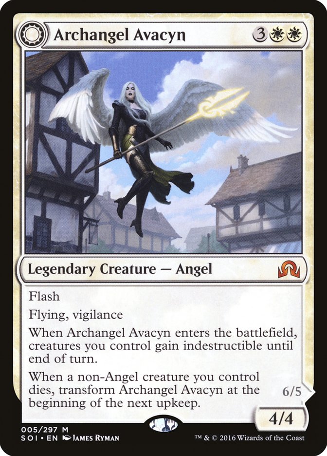 Archangel Avacyn // Avacyn, the Purifier ESPAÑOL [Shadows over Innistrad]