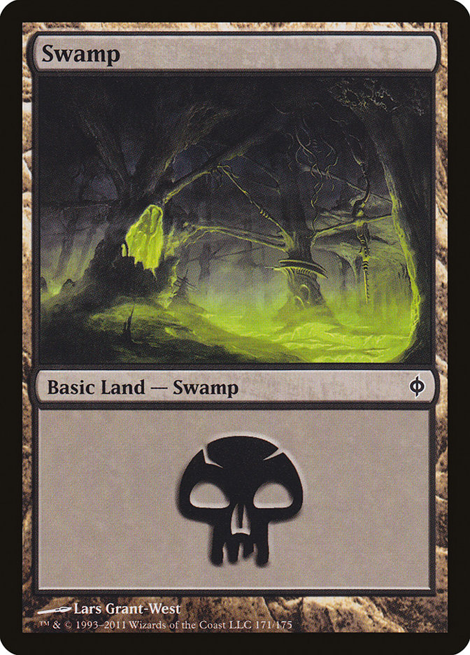 Swamp (171) ESPAÑOL [New Phyrexia]