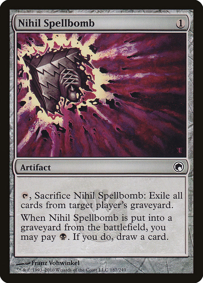 Nihil Spellbomb ESPAÑOL [Scars of Mirrodin]