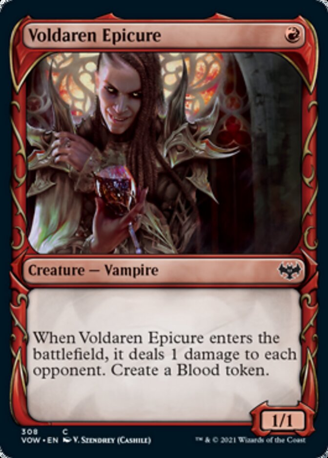 Voldaren Epicure (Showcase Fang Frame) ESPAÑOL [Innistrad: Crimson Vow]