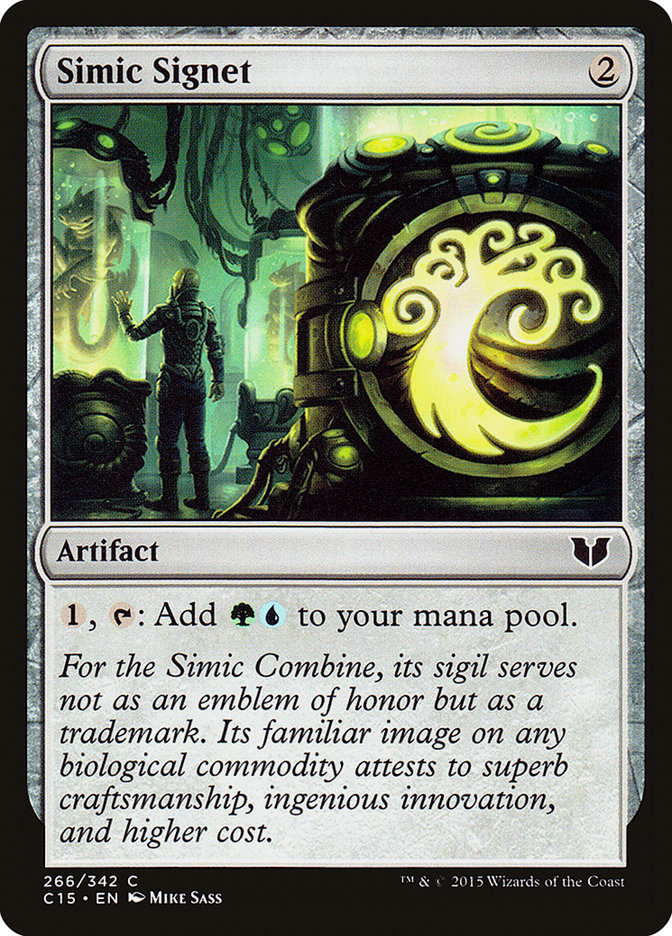 Simic Signet ESPAÑOL [Commander 2015]