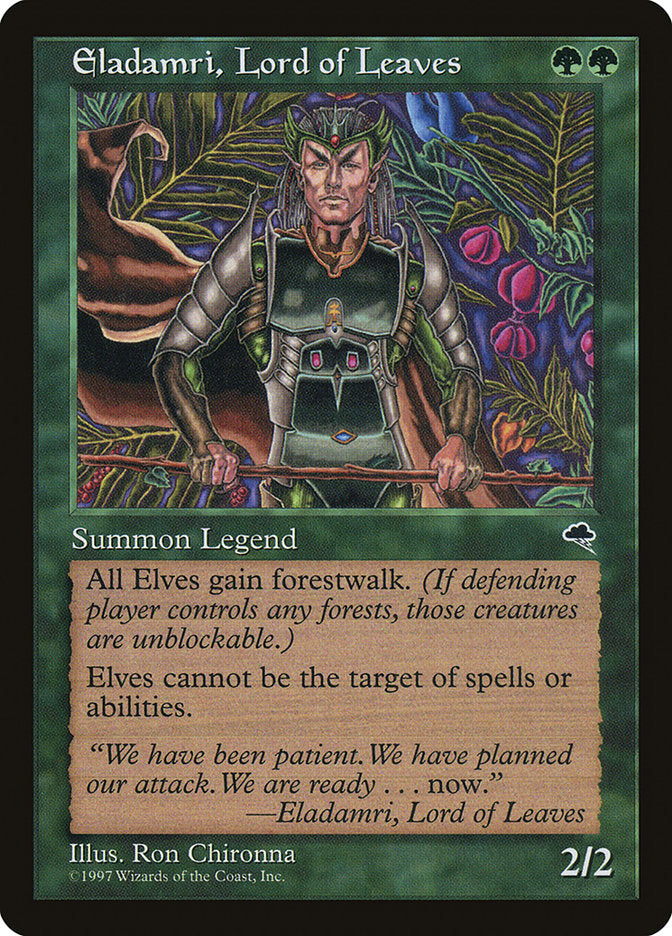 Eladamri, Lord of Leaves JAPANESE [Tempest]