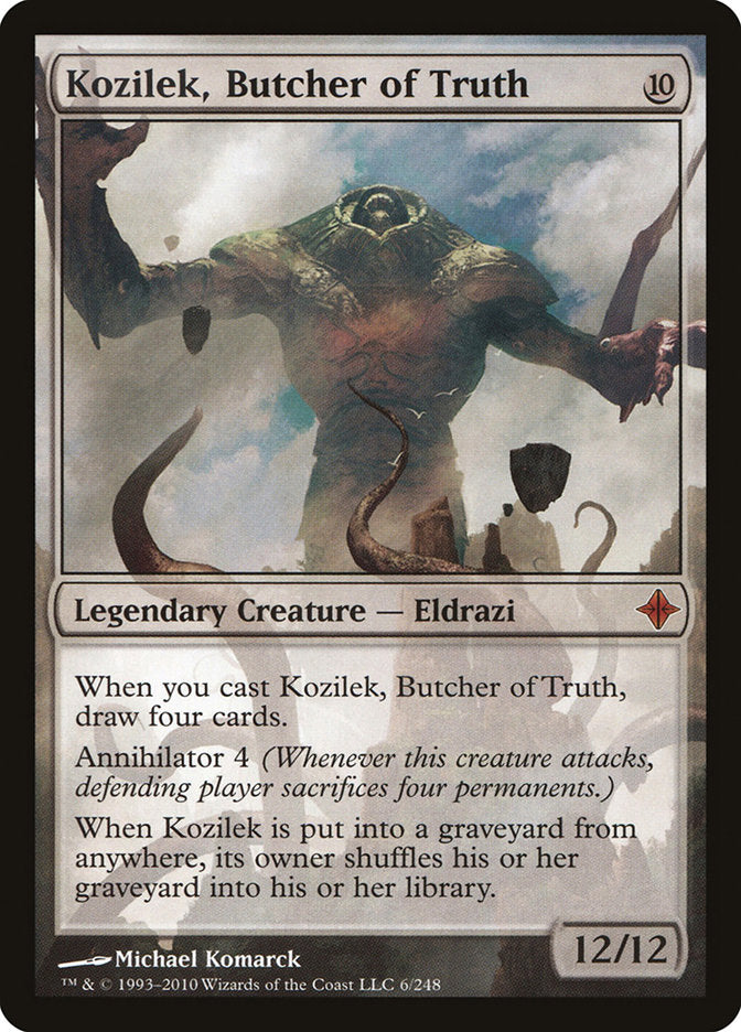 Kozilek, Butcher of Truth ESPAÑOL [Rise of the Eldrazi]