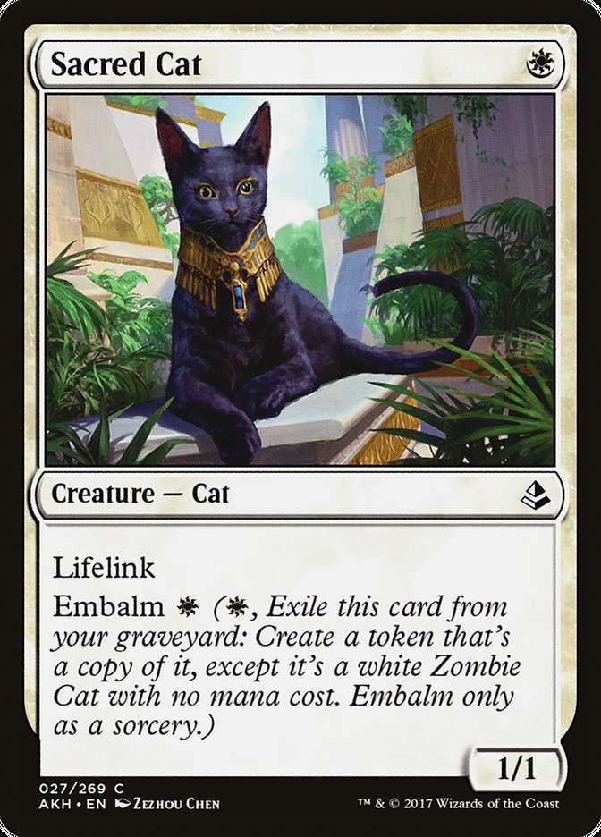 Sacred Cat ESPAÑOL [Amonkhet]