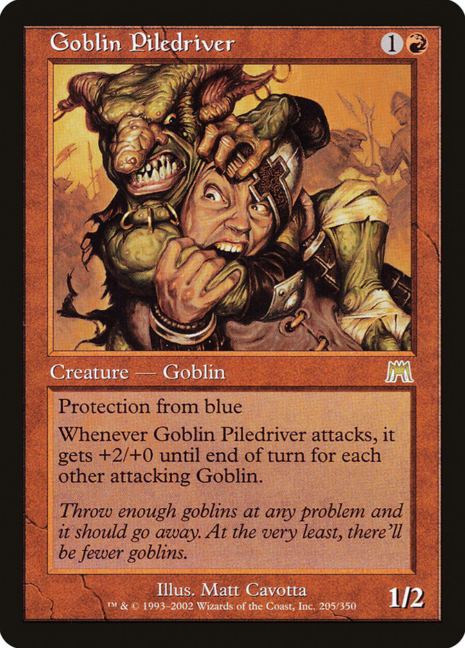 Goblin Piledriver ESPAÑOL [Onslaught]