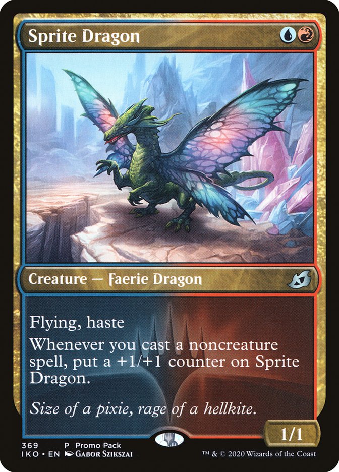 Sprite Dragon (Promo Pack) ESPAÑOL [Ikoria: Lair of Behemoths Promos]