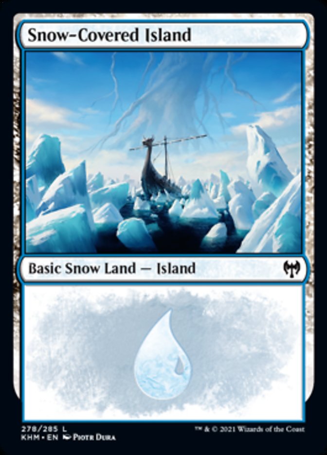 Snow-Covered Island (278) ESPAÑOL [Kaldheim]