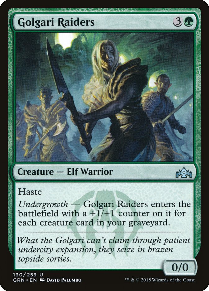 Golgari Raiders ESPAÑOL [Guilds of Ravnica]