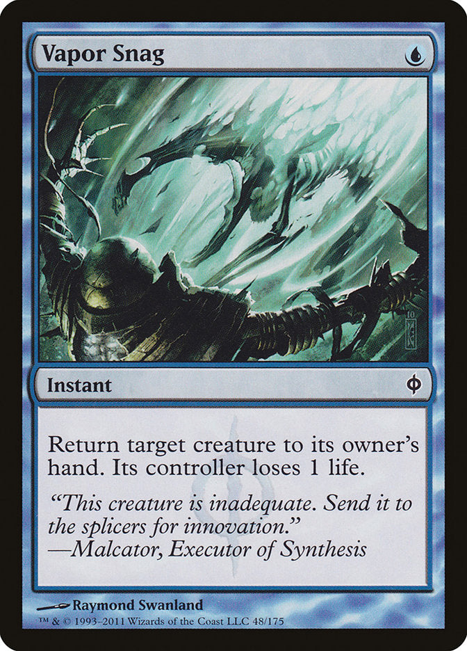 Vapor Snag SIGNED [New Phyrexia]