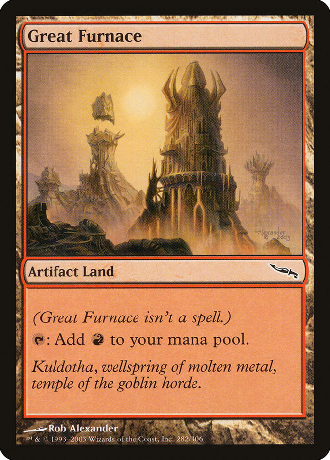 Great Furnace ESPAÑOL [Mirrodin]