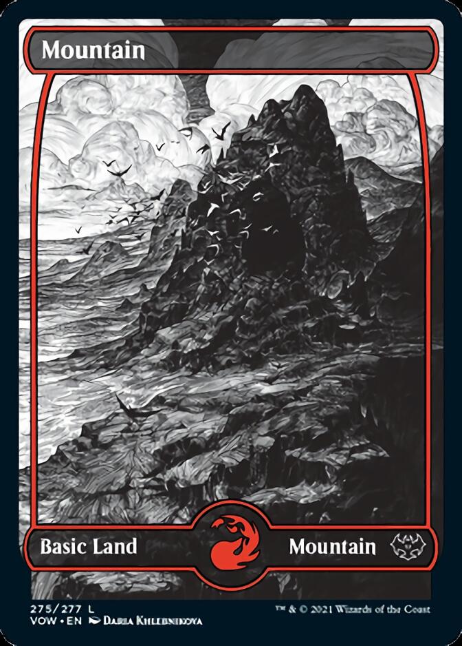 Mountain (275) ESPAÑOL [Innistrad: Crimson Vow]