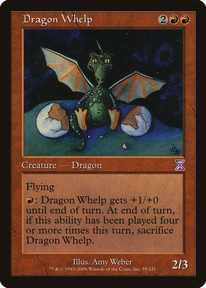 Dragon Whelp ESPAÑOL [Time Spiral Timeshifted]